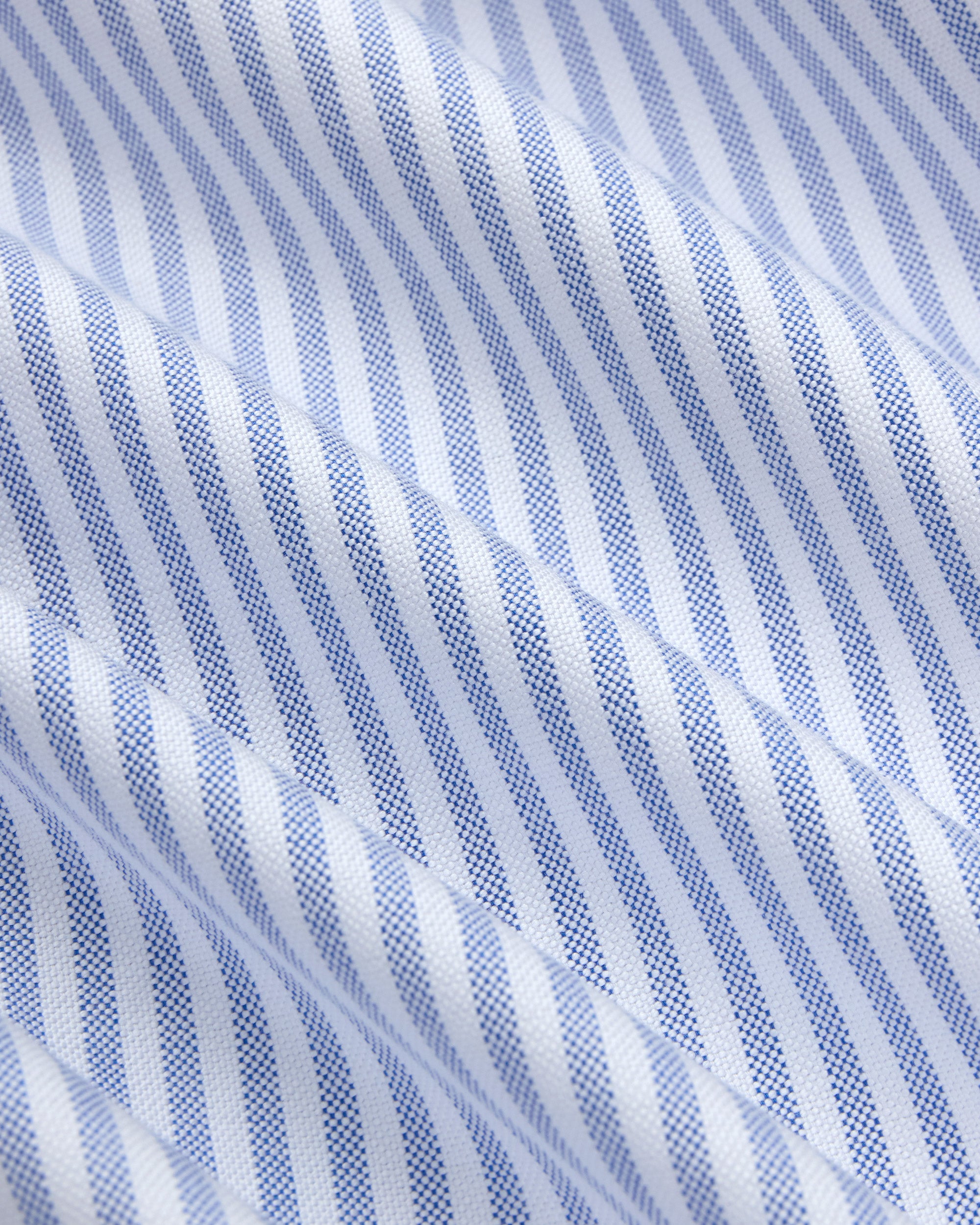 University Stripe Cotton Oxford Cloth Pajamas