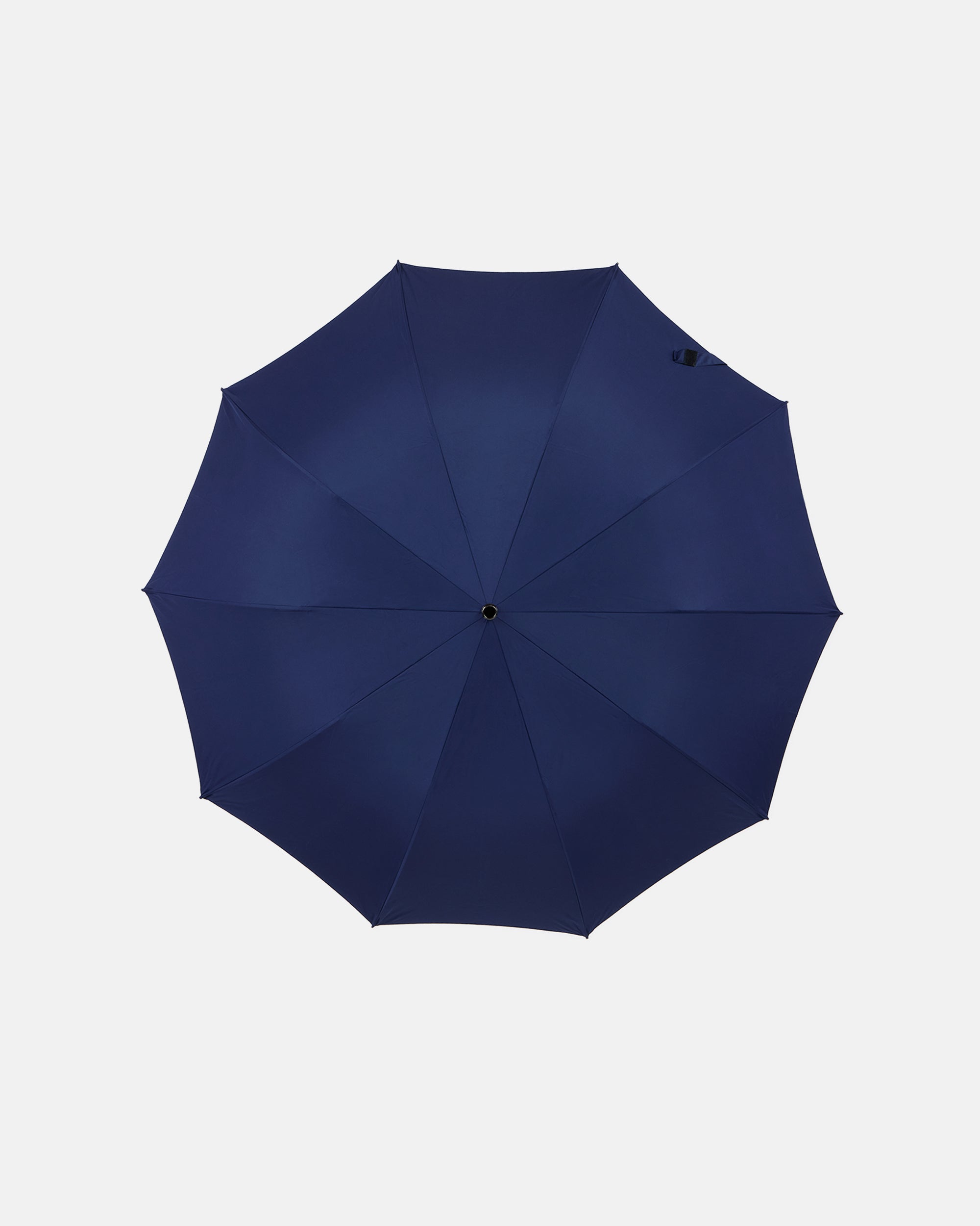 Made-in-England Navy Fox Frame Folding Umbrella