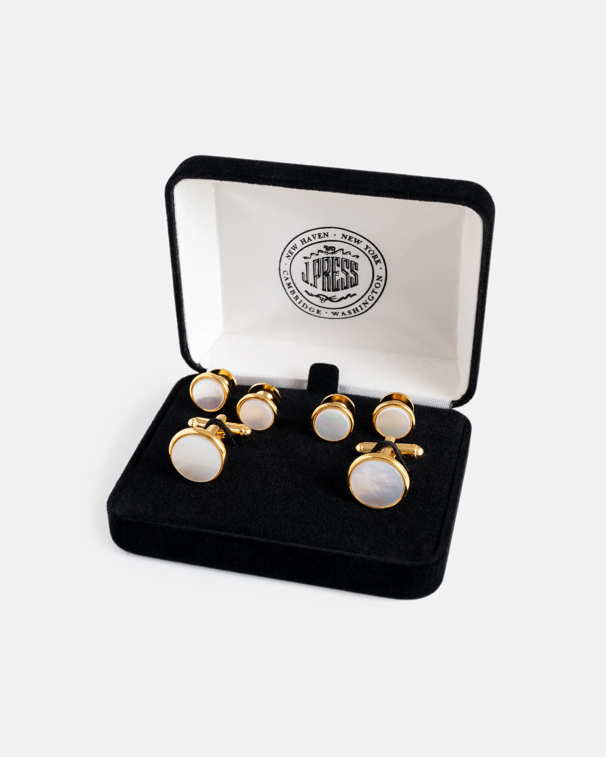 Mother of Pearl Cufflink And Stud Set