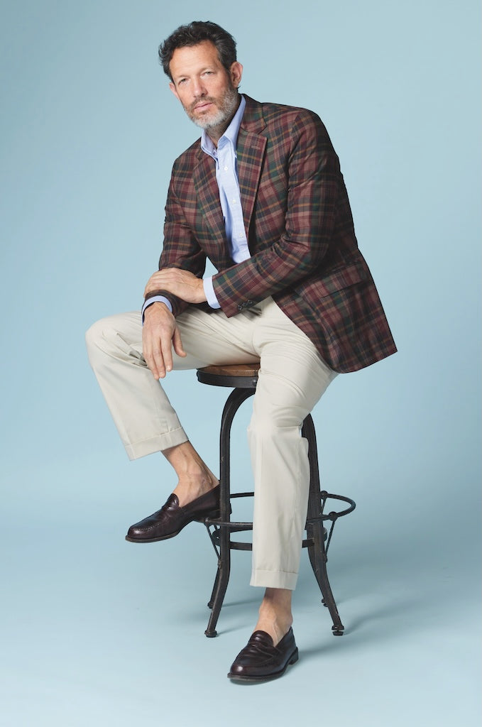 Made-in-America Burgundy no.8 Shell Cordovan Leisure Handsewn Loafer