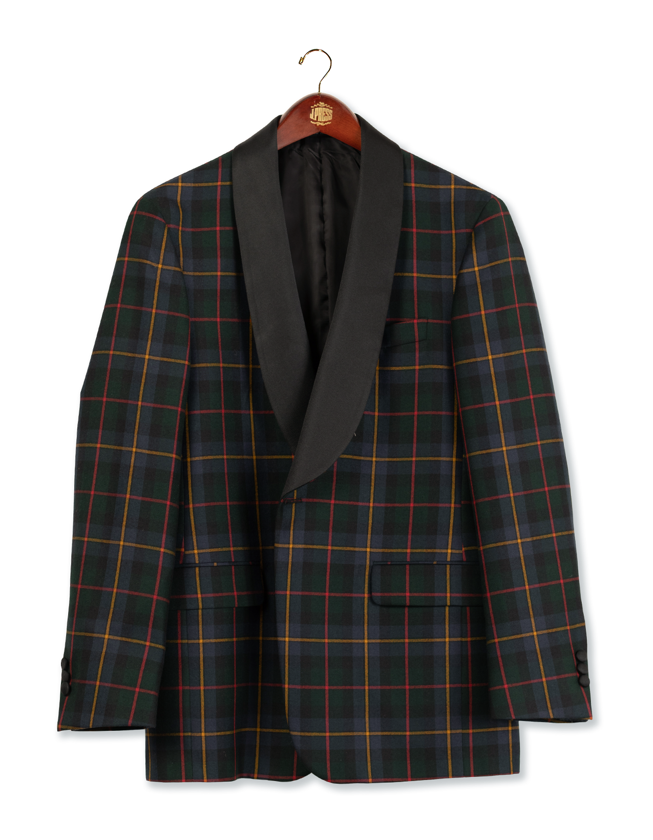Mens tartan dinner sales jacket