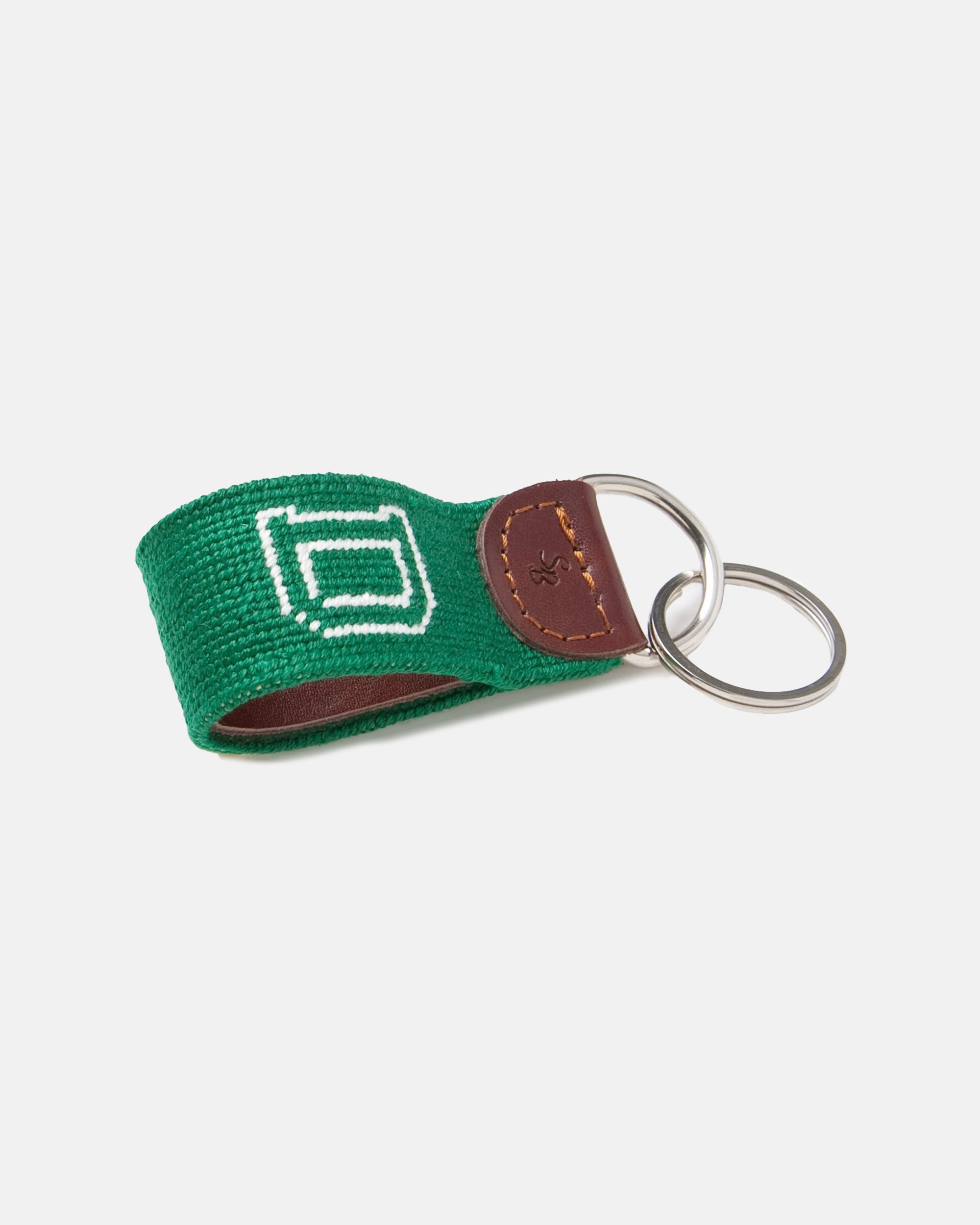 Dartmouth Needlepoint Key Fob