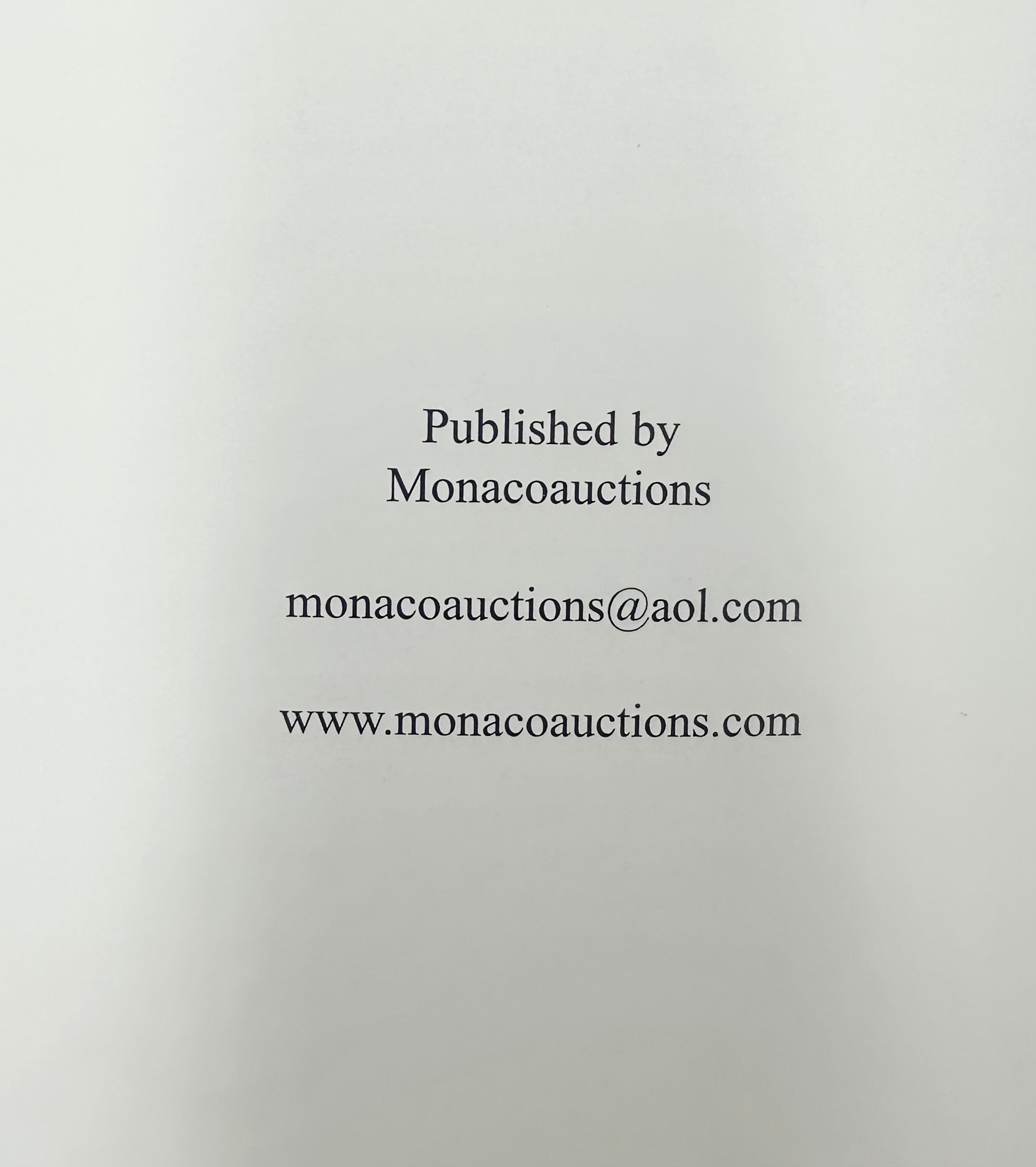 Le Grand Prix Automobile De Monaco Story of a Legend by Yves Naquin Book