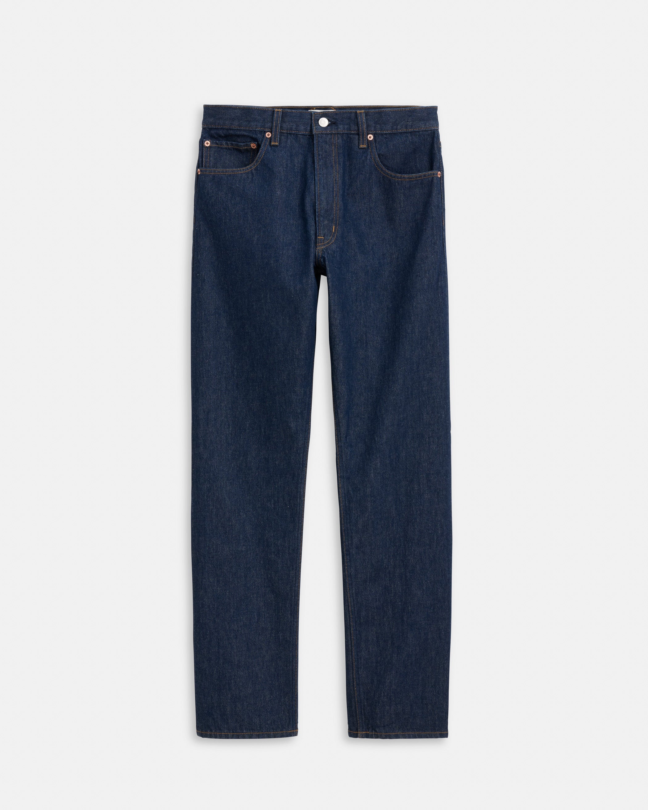 Made-in-USA Rinse Wash Jeans