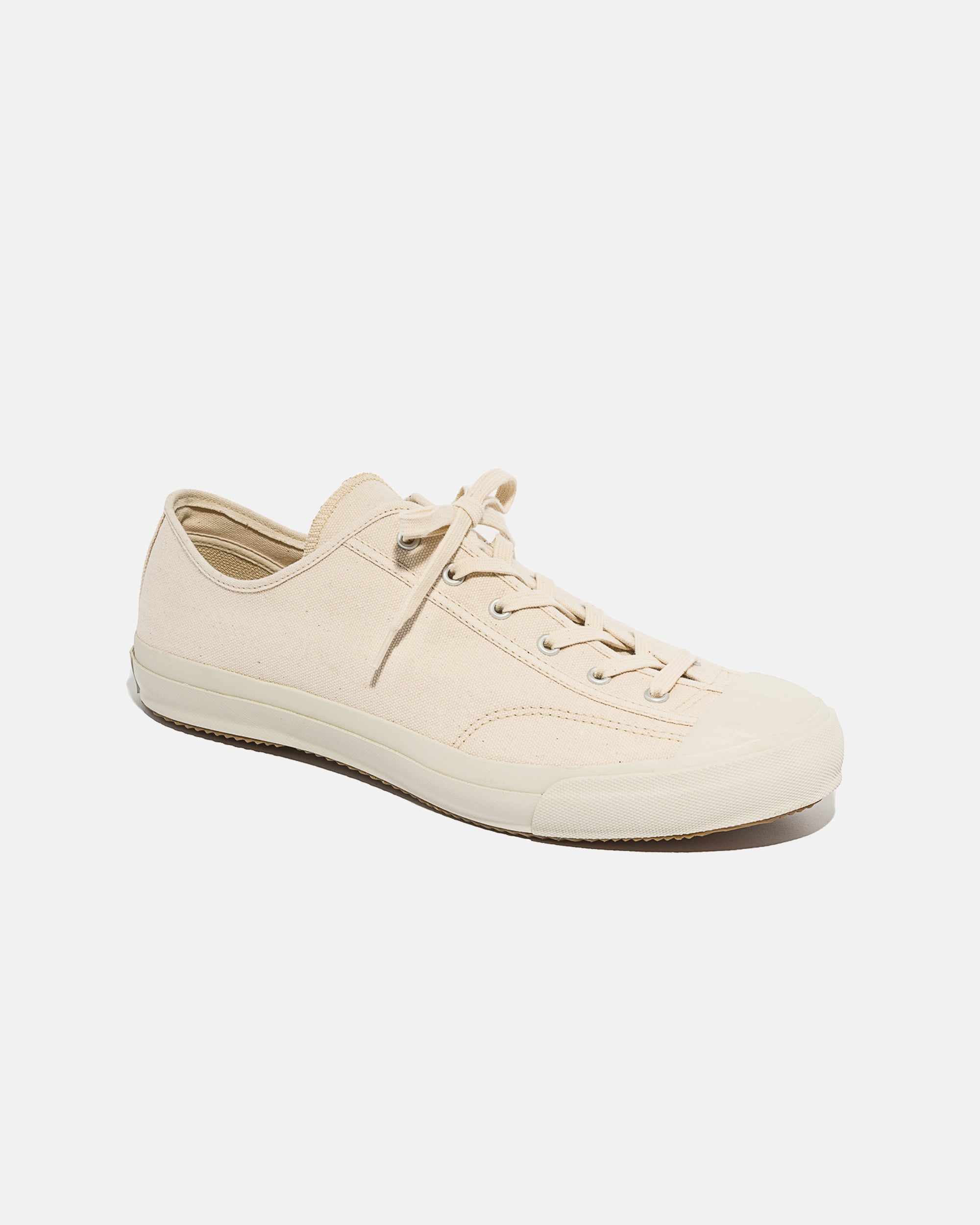 Made-in-Japan White Gym Classic Canvas Sneaker