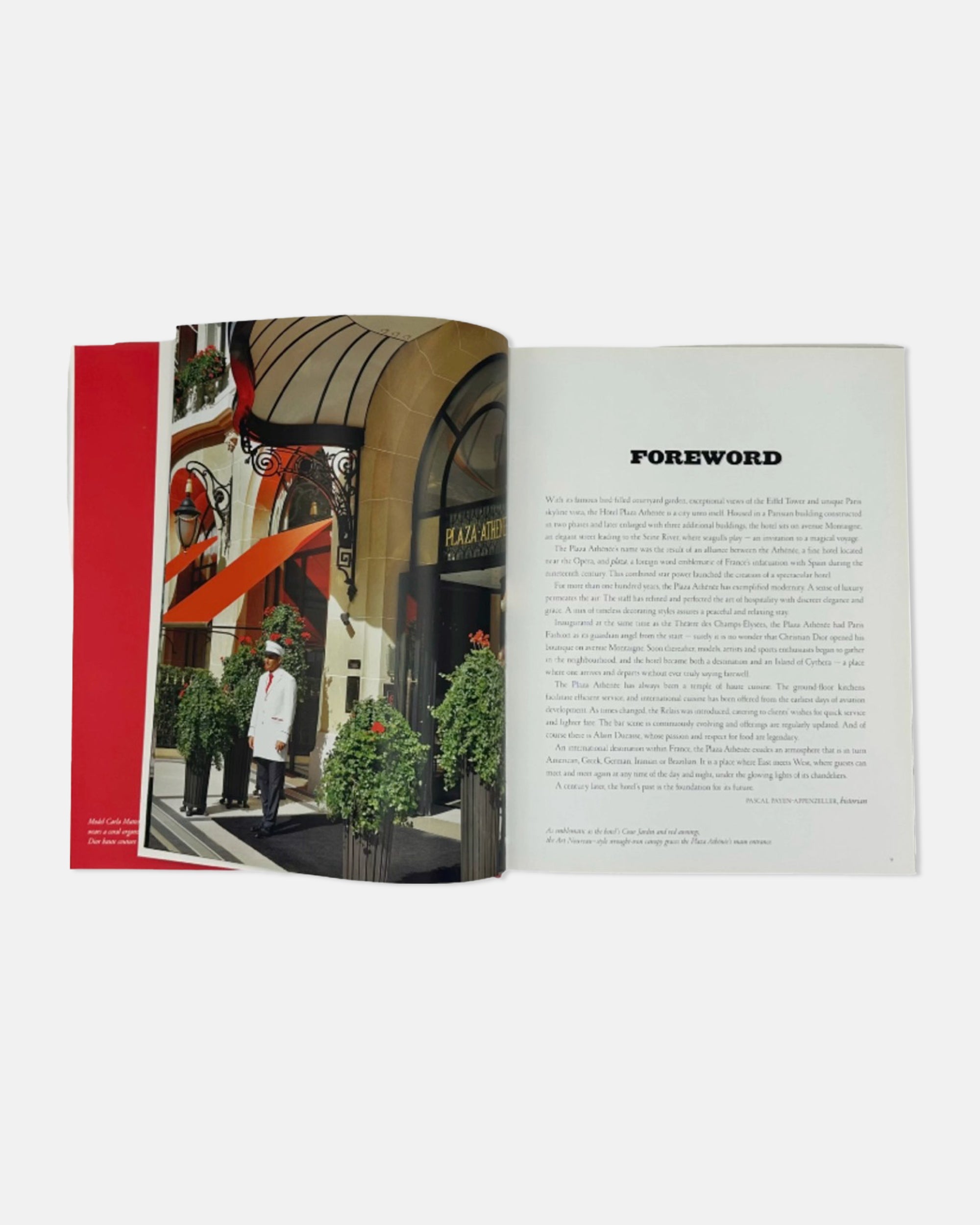 Hotel Plaza Athenee by Francois Simon Assouline 2015 Book
