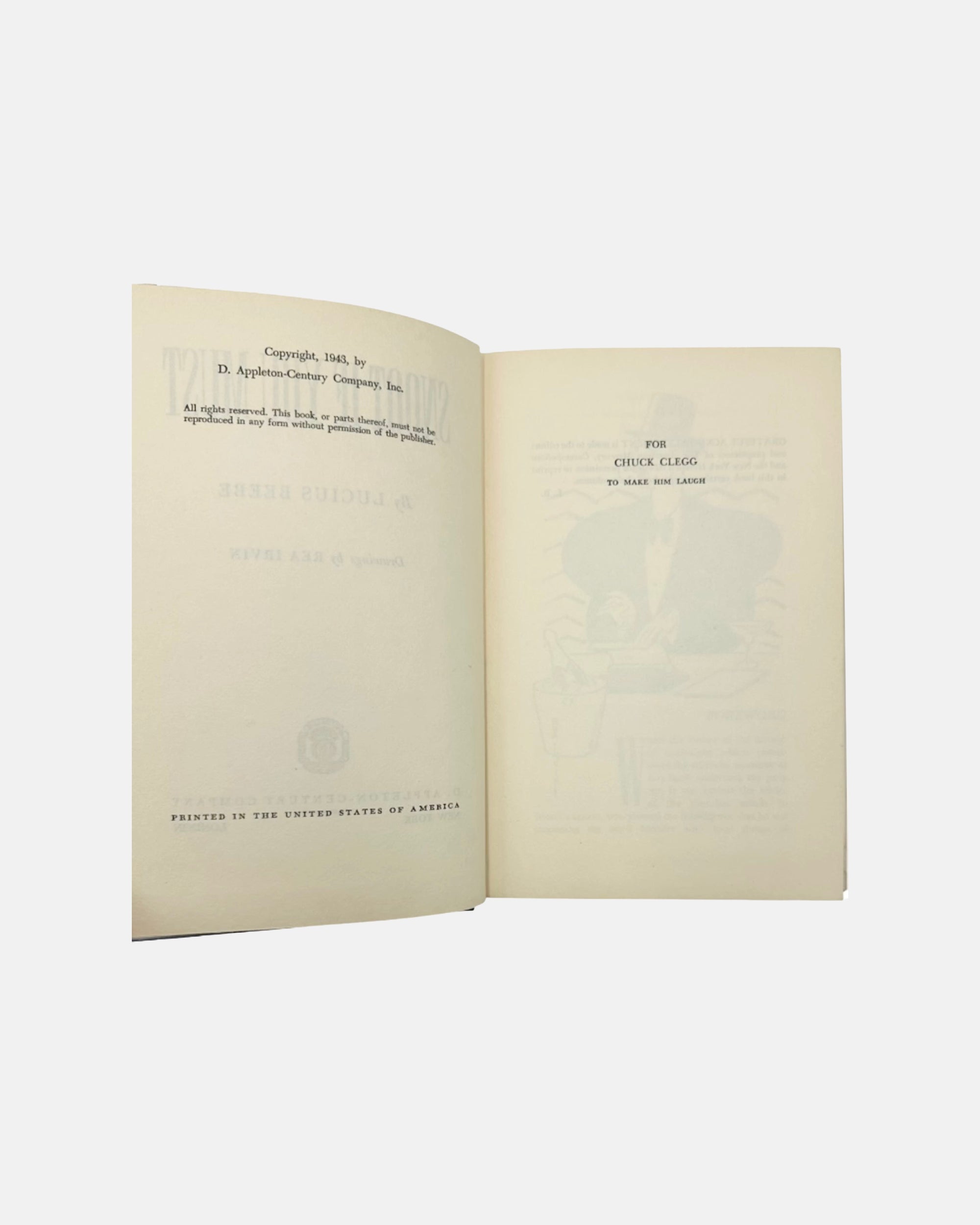 Snoot if You Must by Lucius Beebe 1943 Book