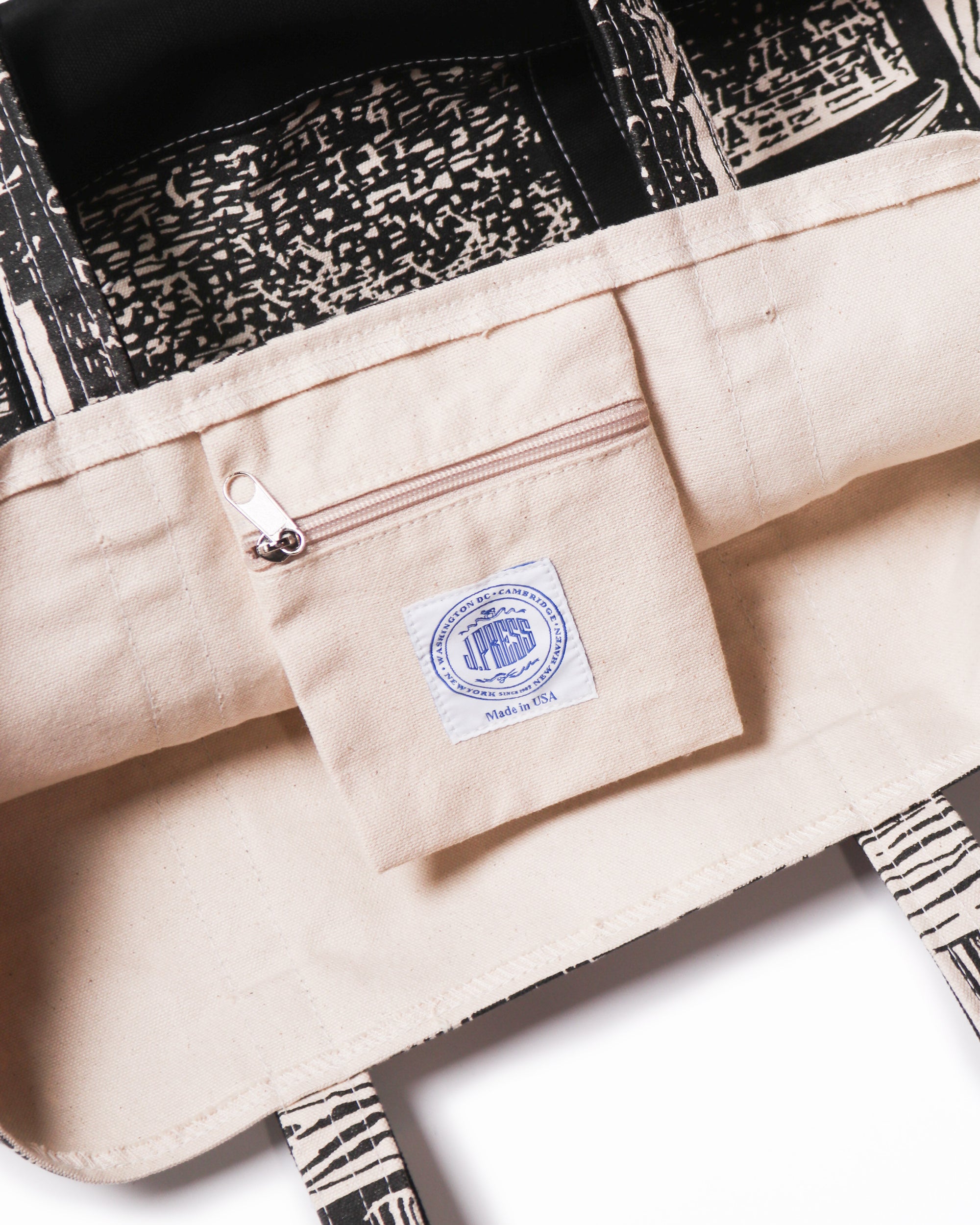 Made-in-USA The J. Press Tote Bag