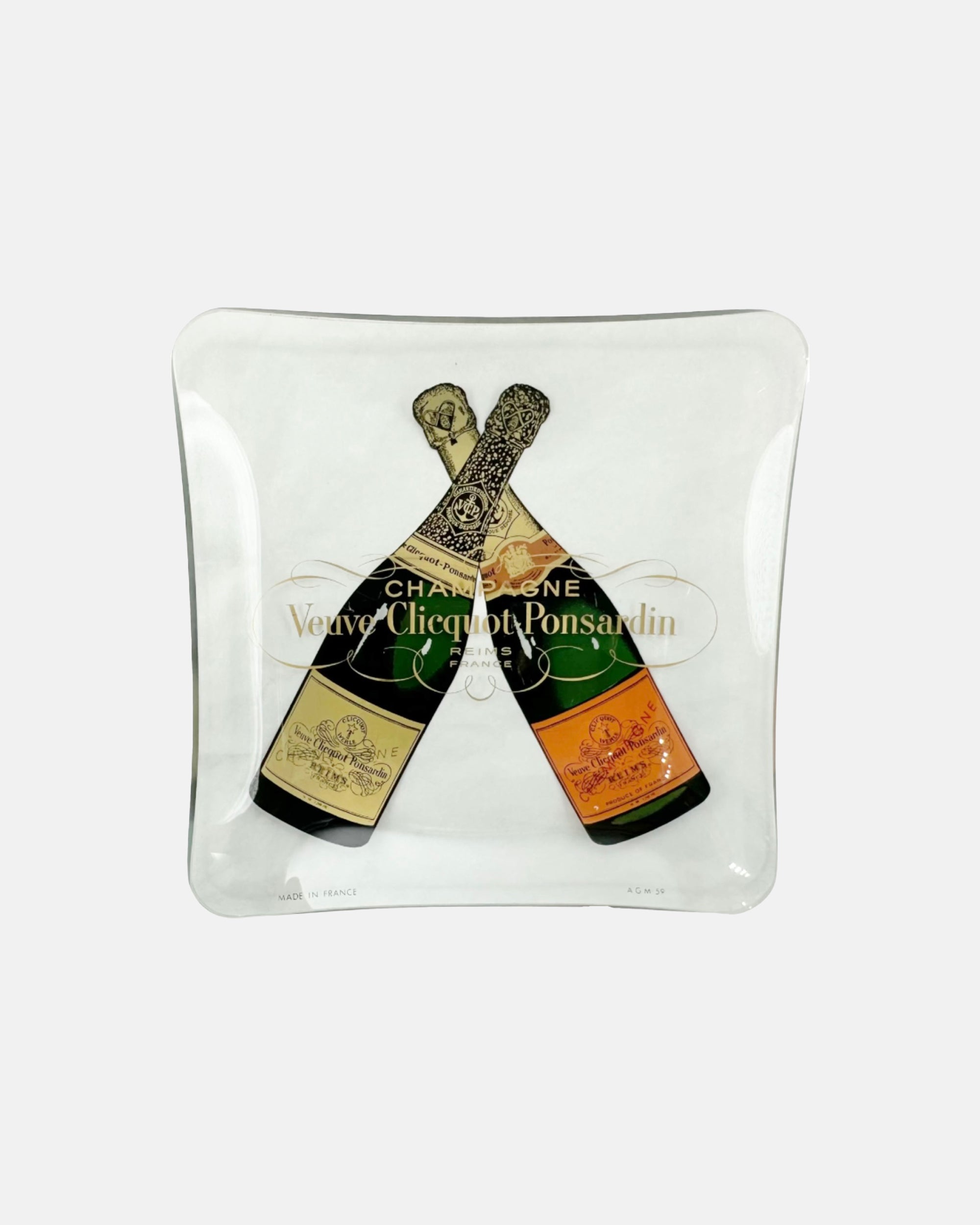 Vintage Veuve Clicquot Ponsardin Champagne Glass Ashtray