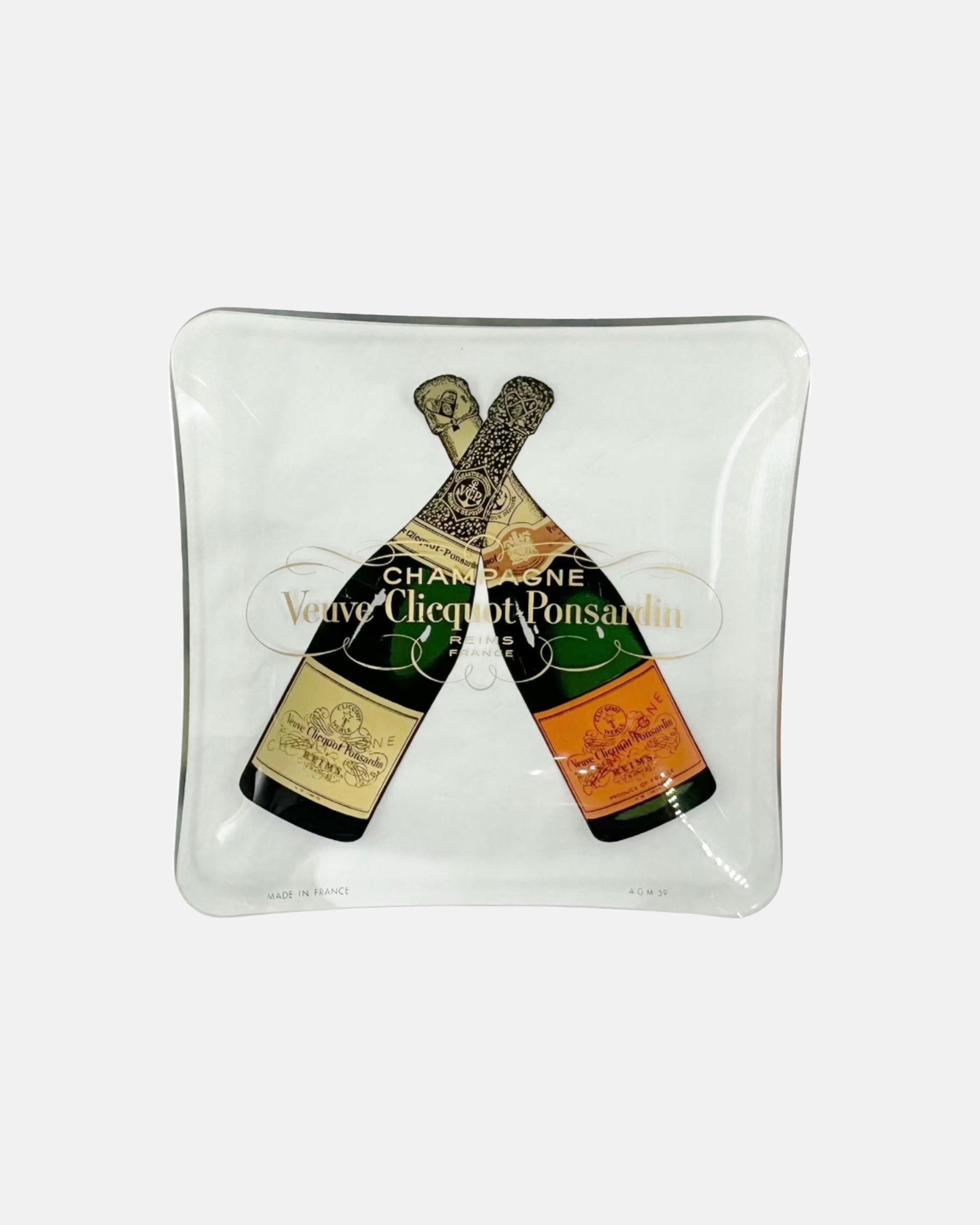 Vintage Veuve Clicquot Ponsardin Champagne Glass Ashtray