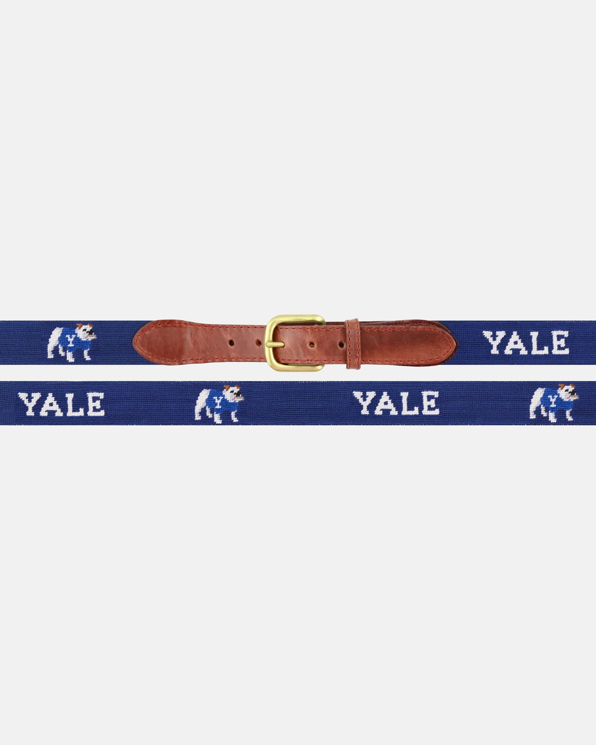 Yale Life Needlepoint Belt