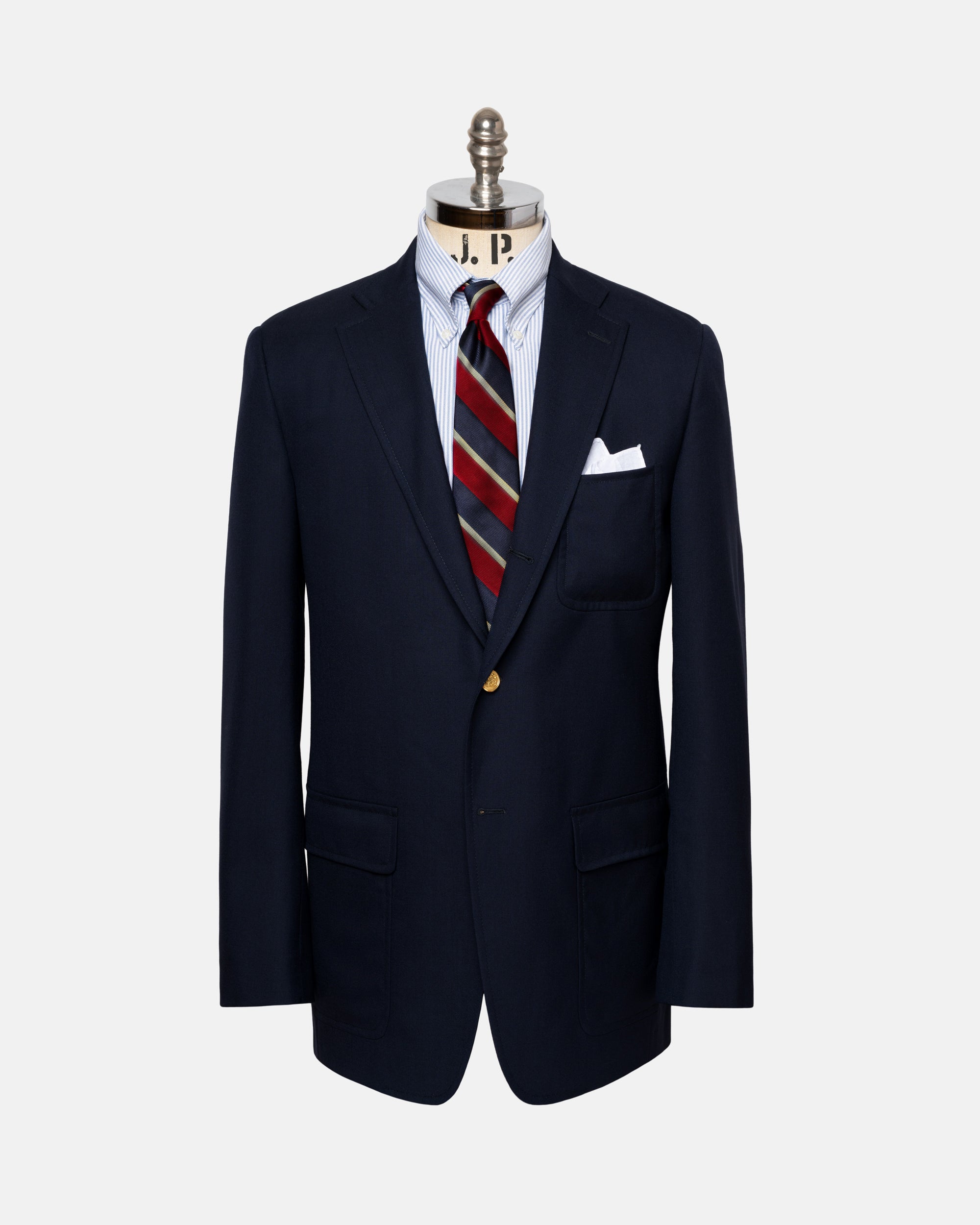 Made-in-USA Soft Make Original Navy Blazer