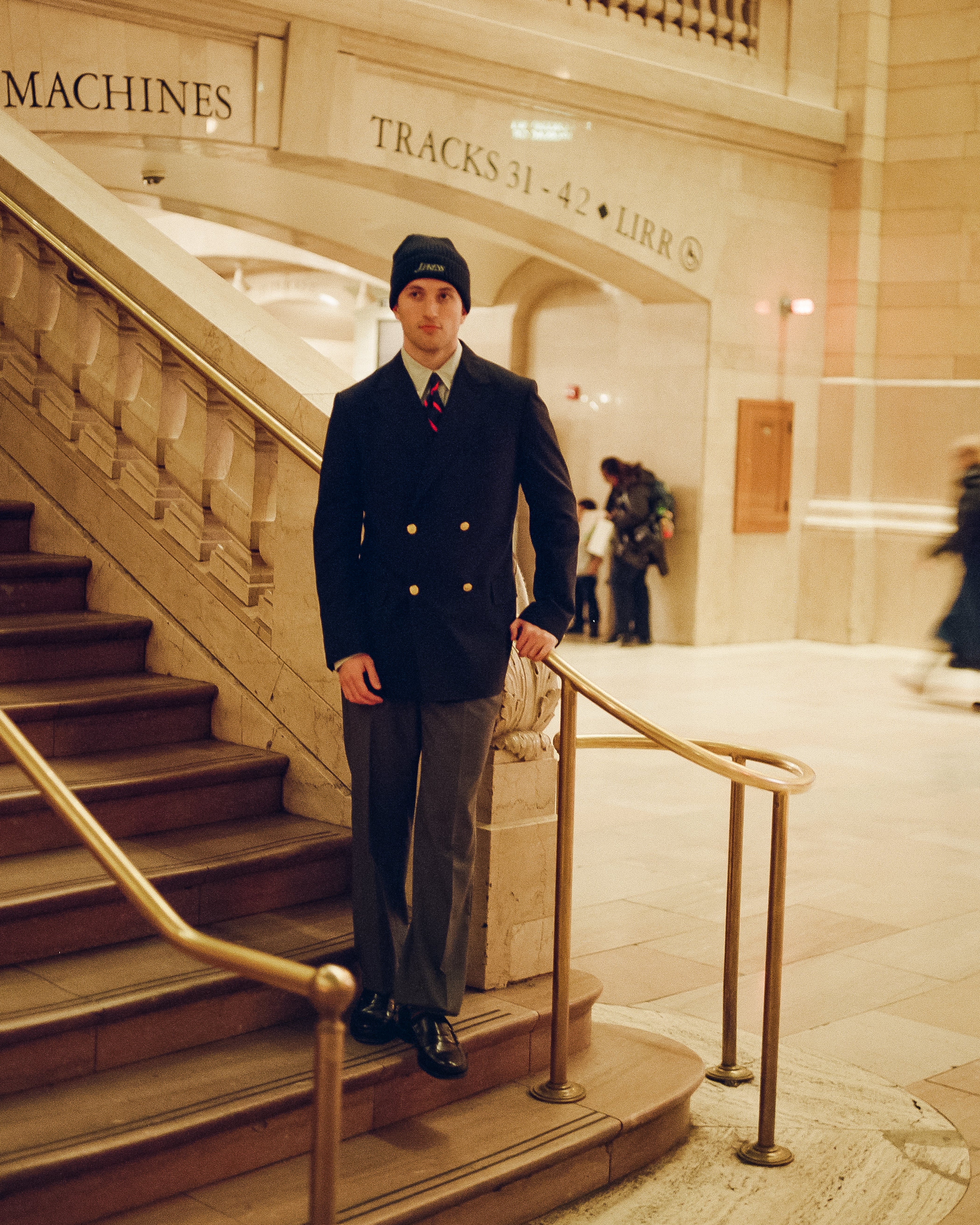 Aaron Chang Navy Watch Cap