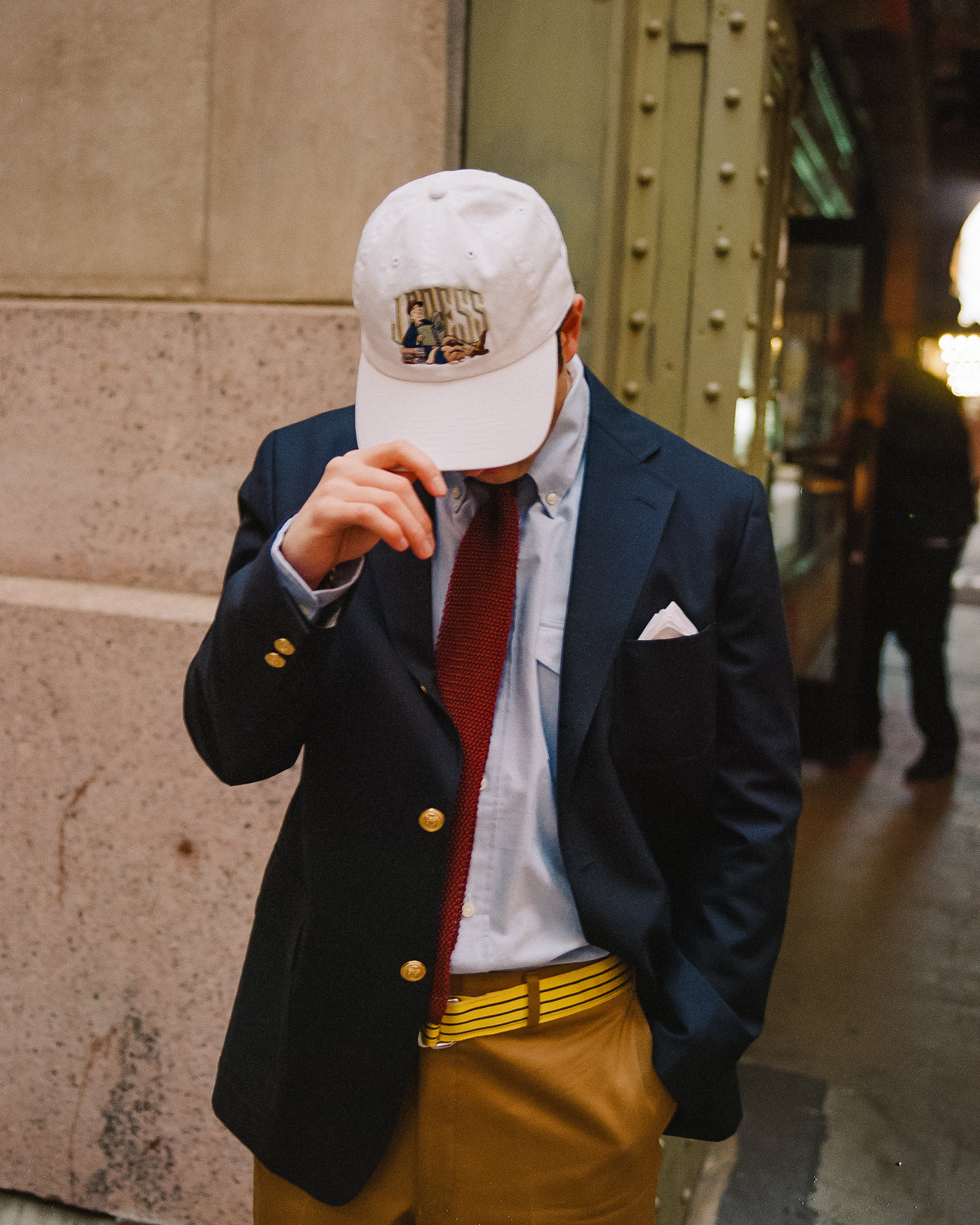 Aaron Chang White Ivy Reader Cap