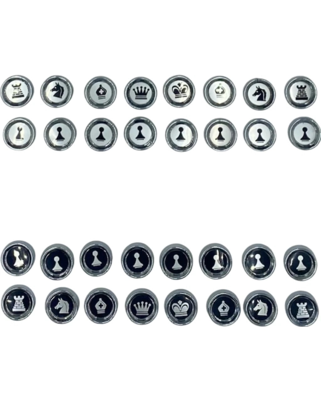 Asprey & Co London Magnetic Chess Set In Case 1980 Trustees Duke Edinburgh Fund