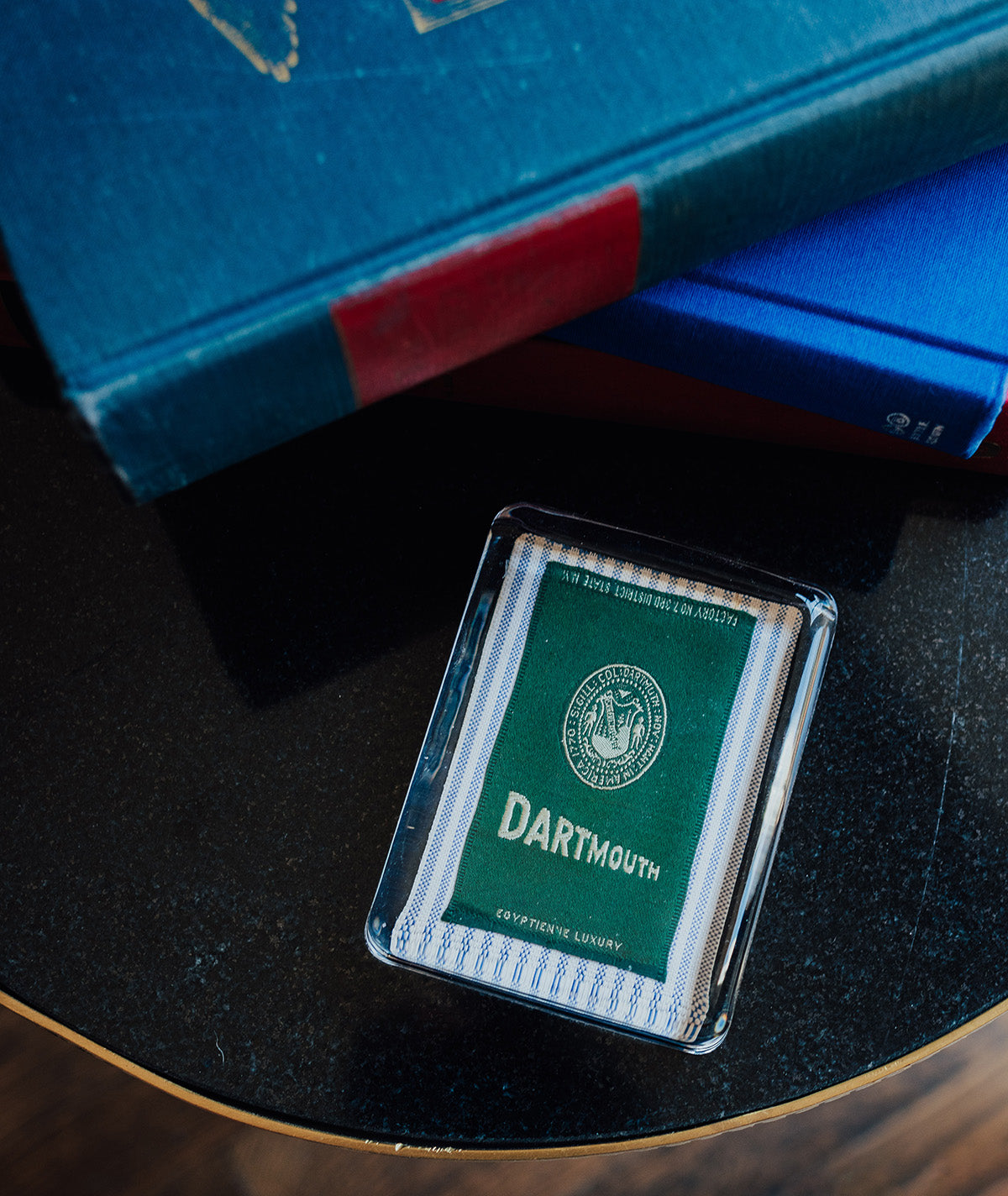 Washington & Jefferson College Silk Paperweight - Black