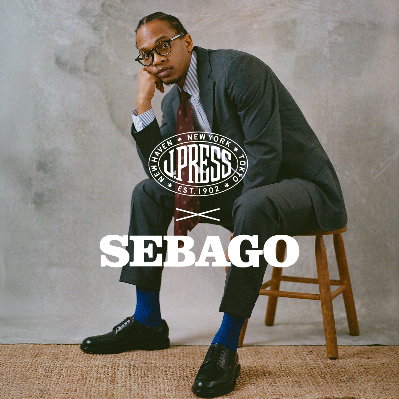 J. PRESS X SEBAGO