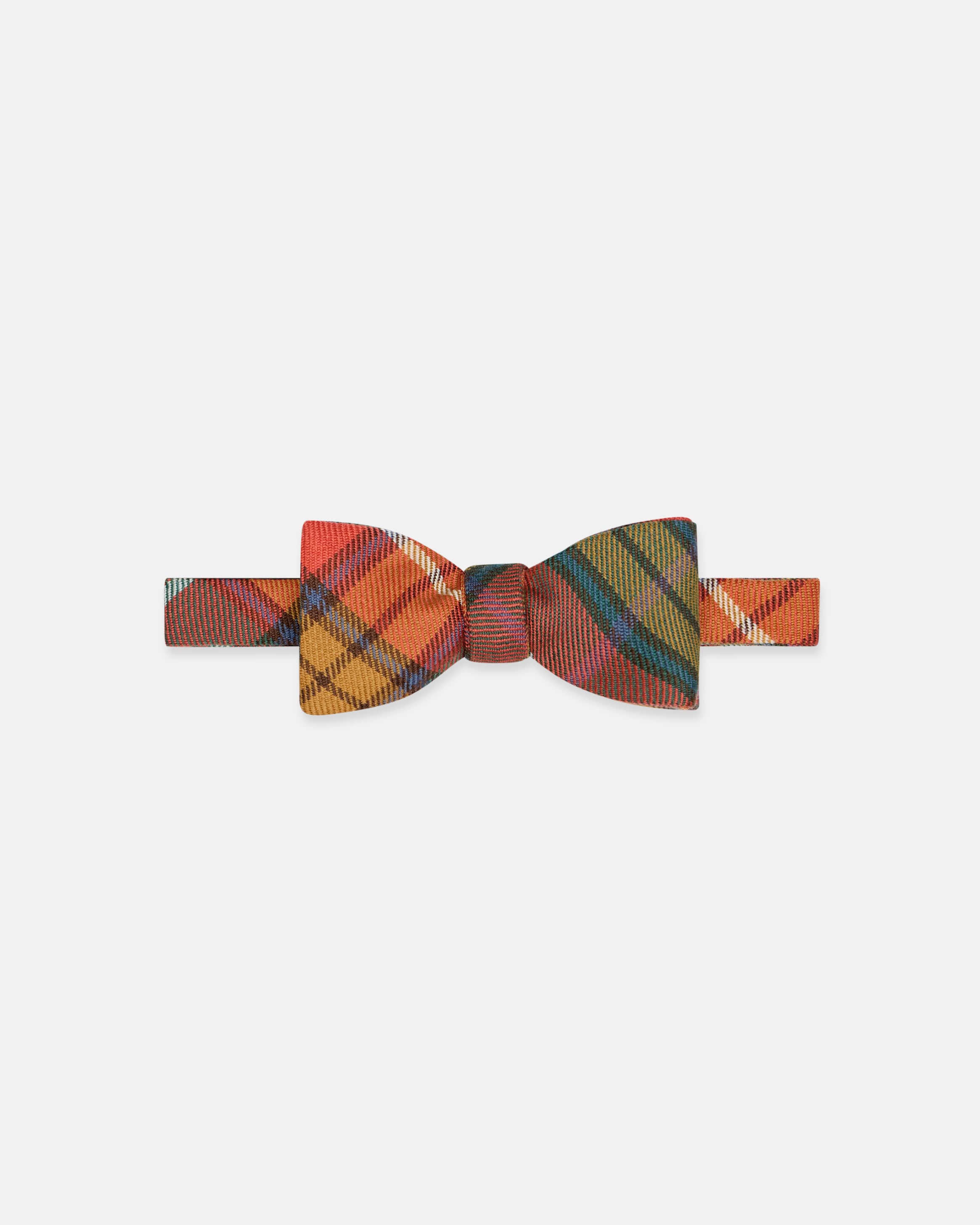 Made-in-England Buchanan Antique Tartan Wool Bow Tie