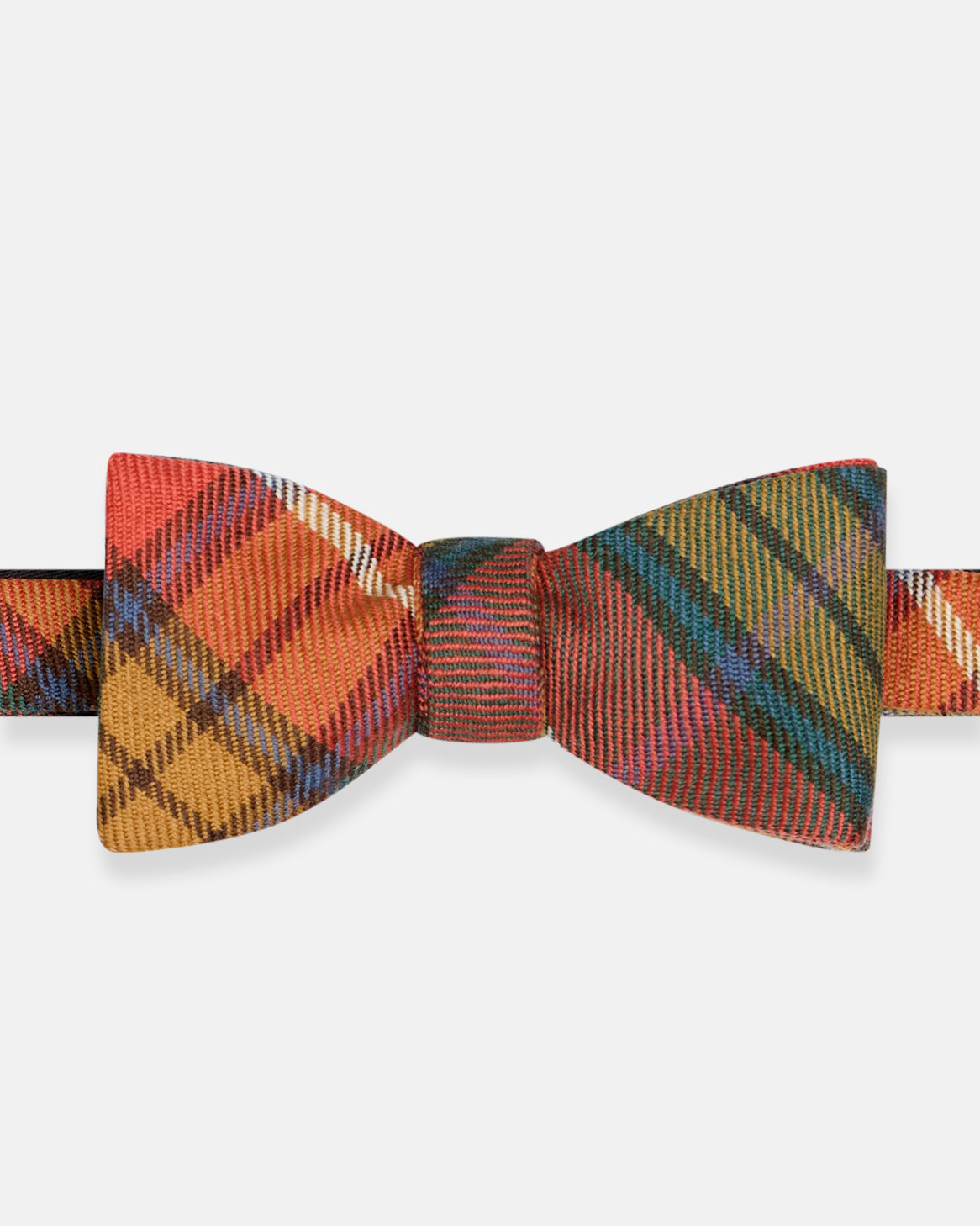 Made-in-England Buchanan Antique Tartan Wool Bow Tie