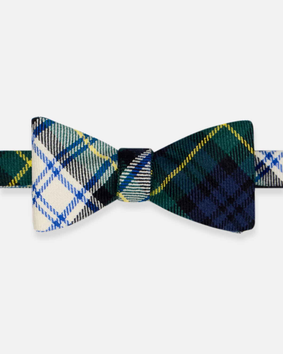 Made-in-England Dress Gordon Tartan Wool Bow Tie