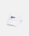 J. Press Burgee White Needlepoint Hat