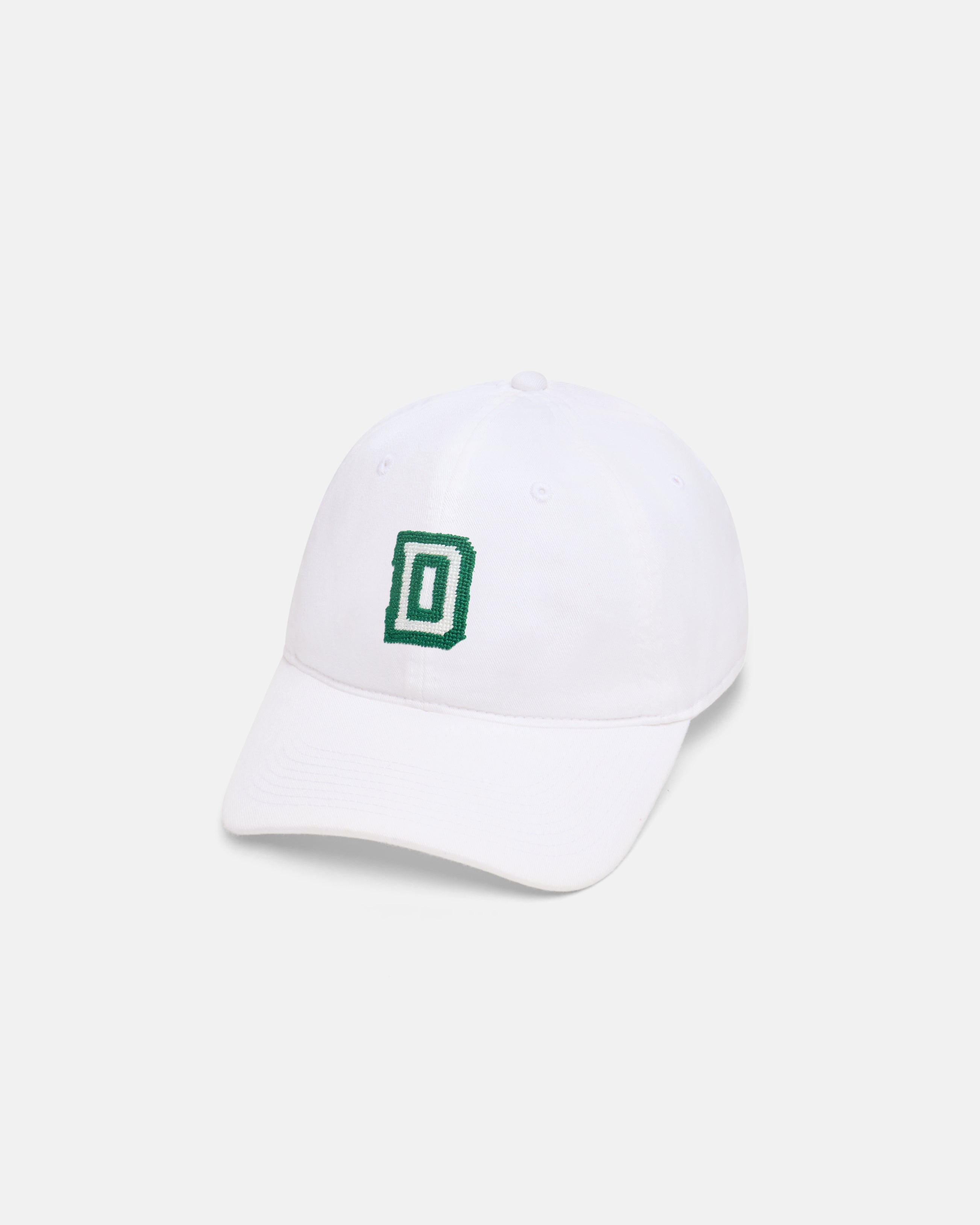Dartmouth College Needlepoint Hat - White | J.PRESS