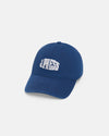 J. Press White on Navy Needlepoint Hat