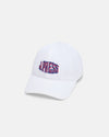 J. Press Blue on White Needlepoint Hat