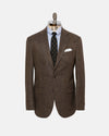 Made-in-Canada Tan Herringbone Wool/Cashmere Sport Coat
