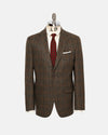 Made-in-Canada Olive Herringbone Wool/Cashmere Sport Coat
