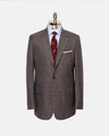 Made-in-Canada Olive & Blue Mini-check Sport Coat
