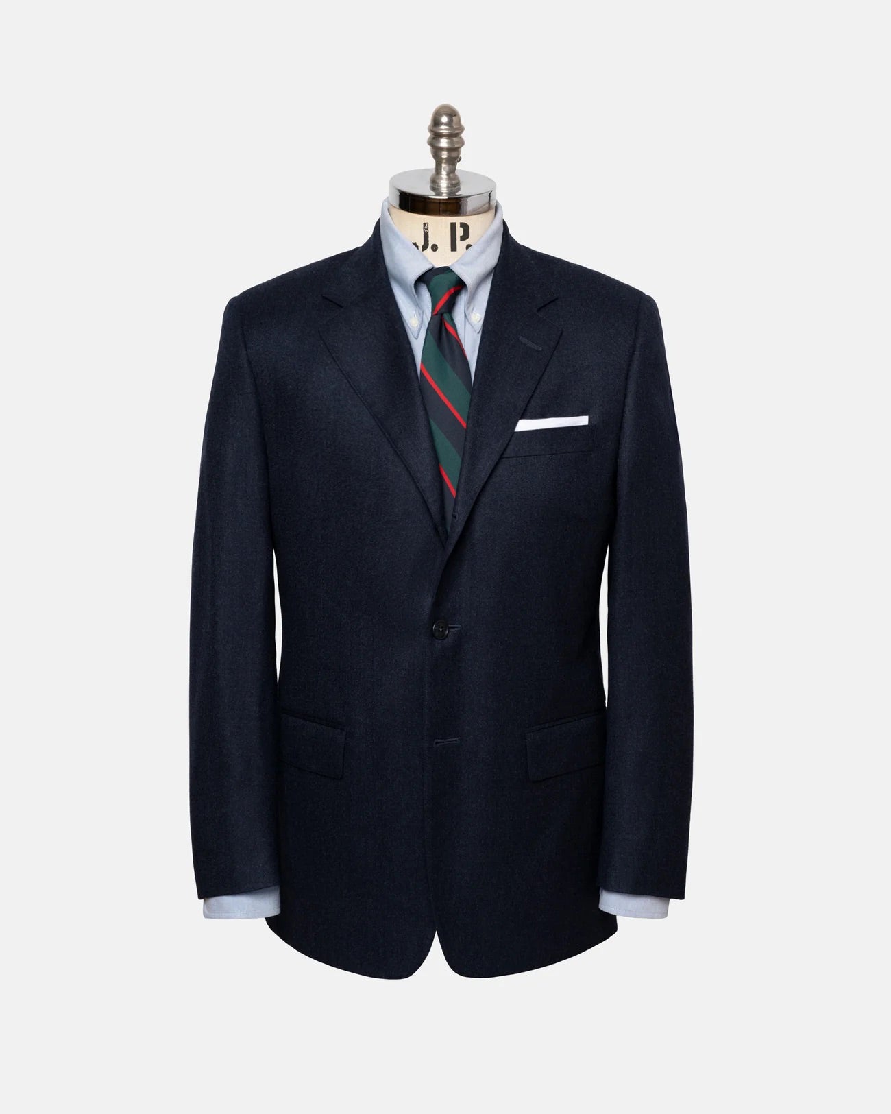 ブルーピンストライプスーツ（クラシックフィット）