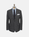 Made-in-Canada Grey Marl Shaggy Dog Scottish Shetland Wool Sport Coat