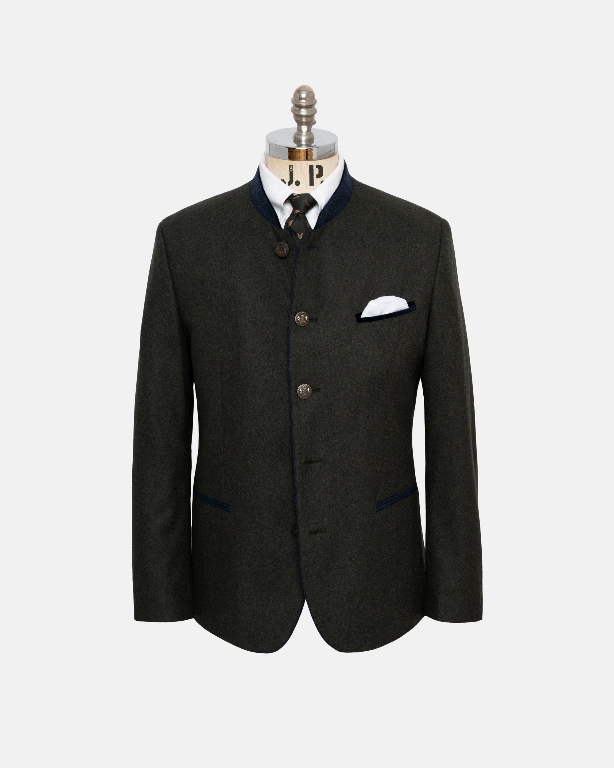 Made-in-Austria Wool/Cashmere Tyrolean Jacket