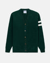 Made-in-Scotland Hanover Green Shaggy Dog University Cardigan