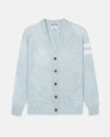 Made-in-Scotland Light Blue Shaggy Dog University Cardigan
