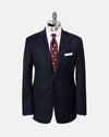 Made-in-USA Navy Chalkstripe Super 120s Wool Suit