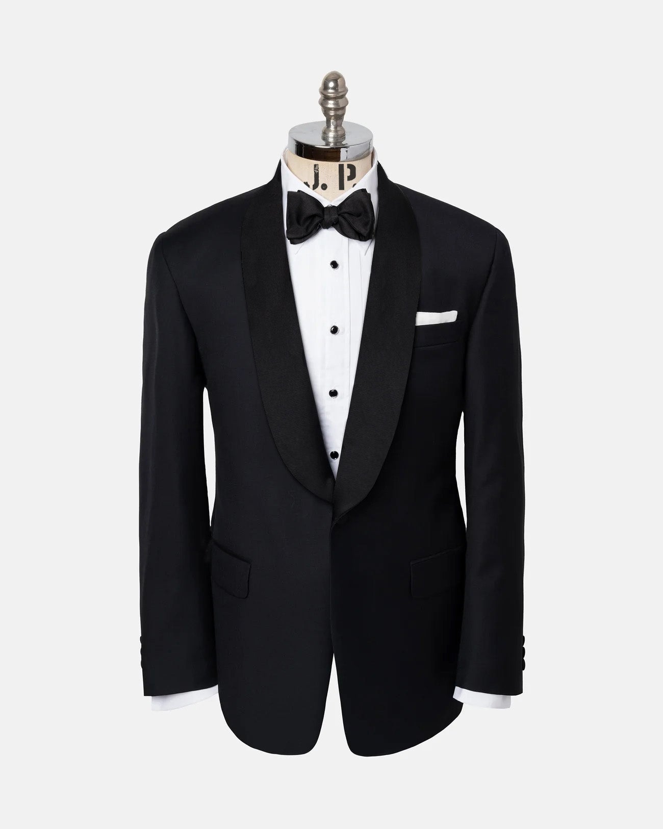 Made-in-USA Grosgrain Shawl Collar Tuxedo