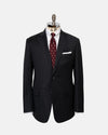 Made-in-USA Charcoal Chalkstripe Super 120s Wool Suit
