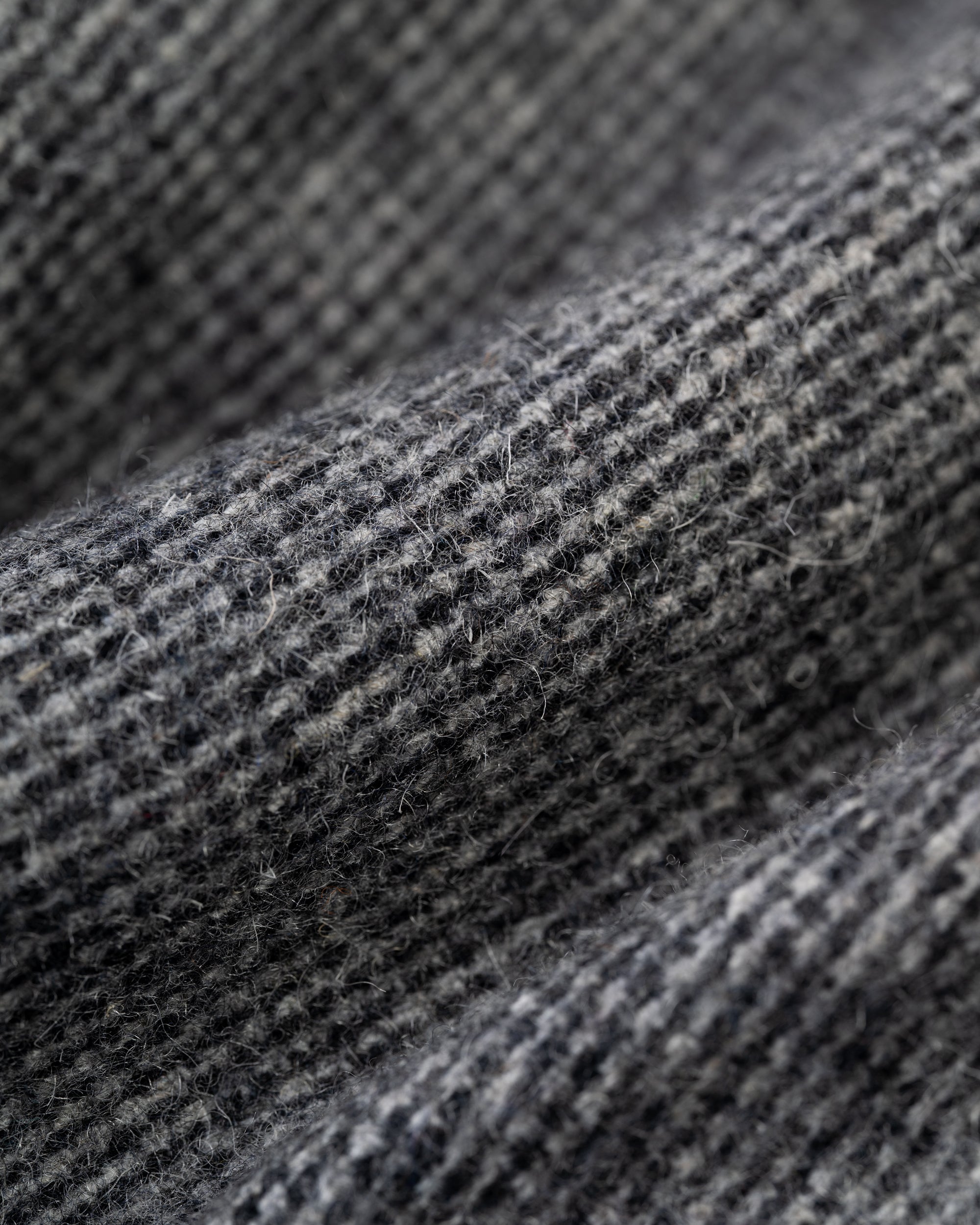 Grey Barleycorn British Tweed Balmacaan