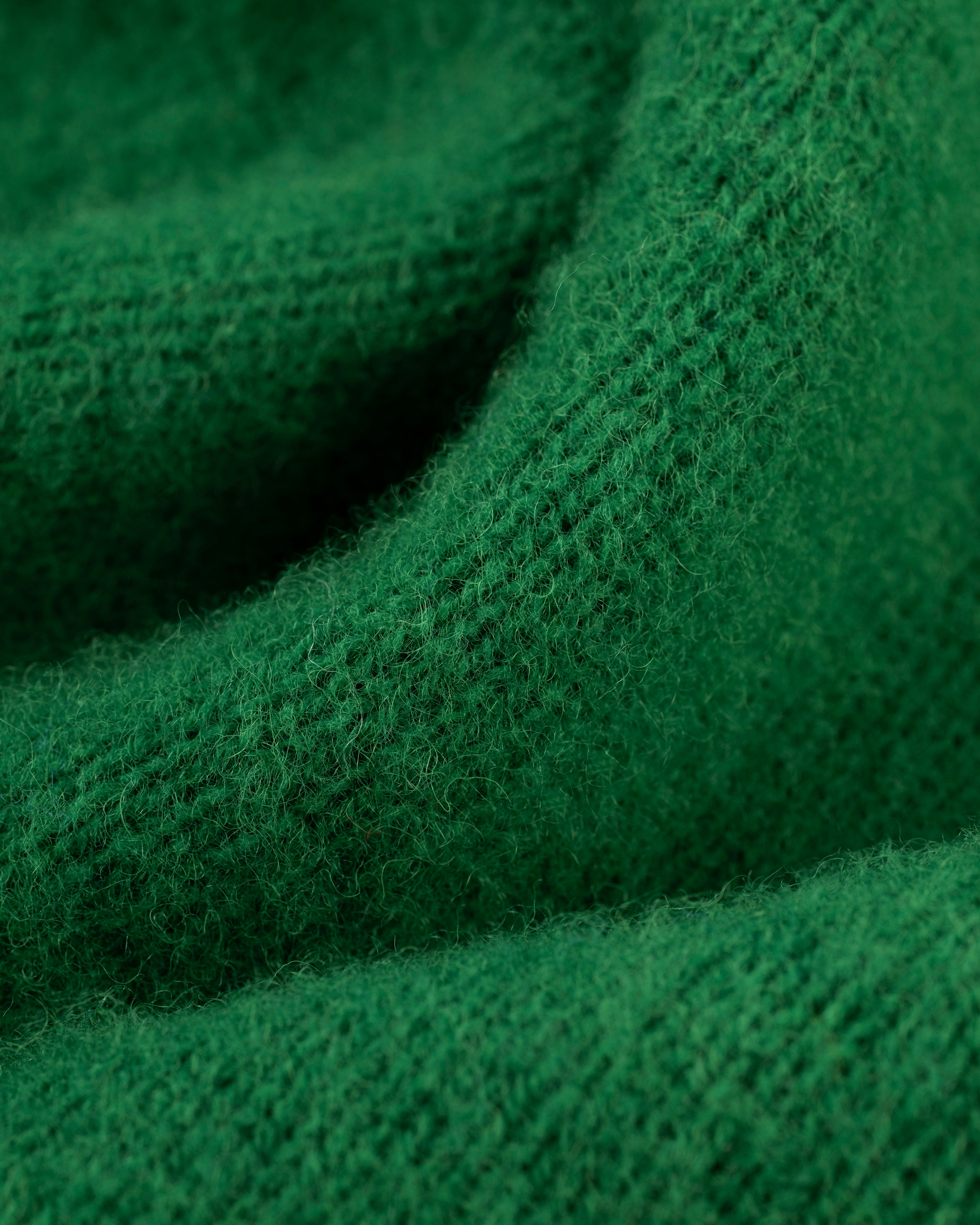 Shaggy Dog Sweater Kelly Green - Classic Fit | Men's Sweaters - J