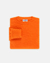 Made-in-Scotland Pumpkin Shaggy Dog Sweater - Classic Fit