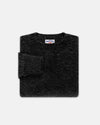 Made-in-Scotland Charcoal Shaggy Dog Sweater - Classic Fit