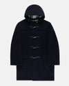 Made-in-England Navy Classic Morris Duffle Coat