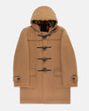 Made-in-England Camel  Classic Morris Duffle Coat