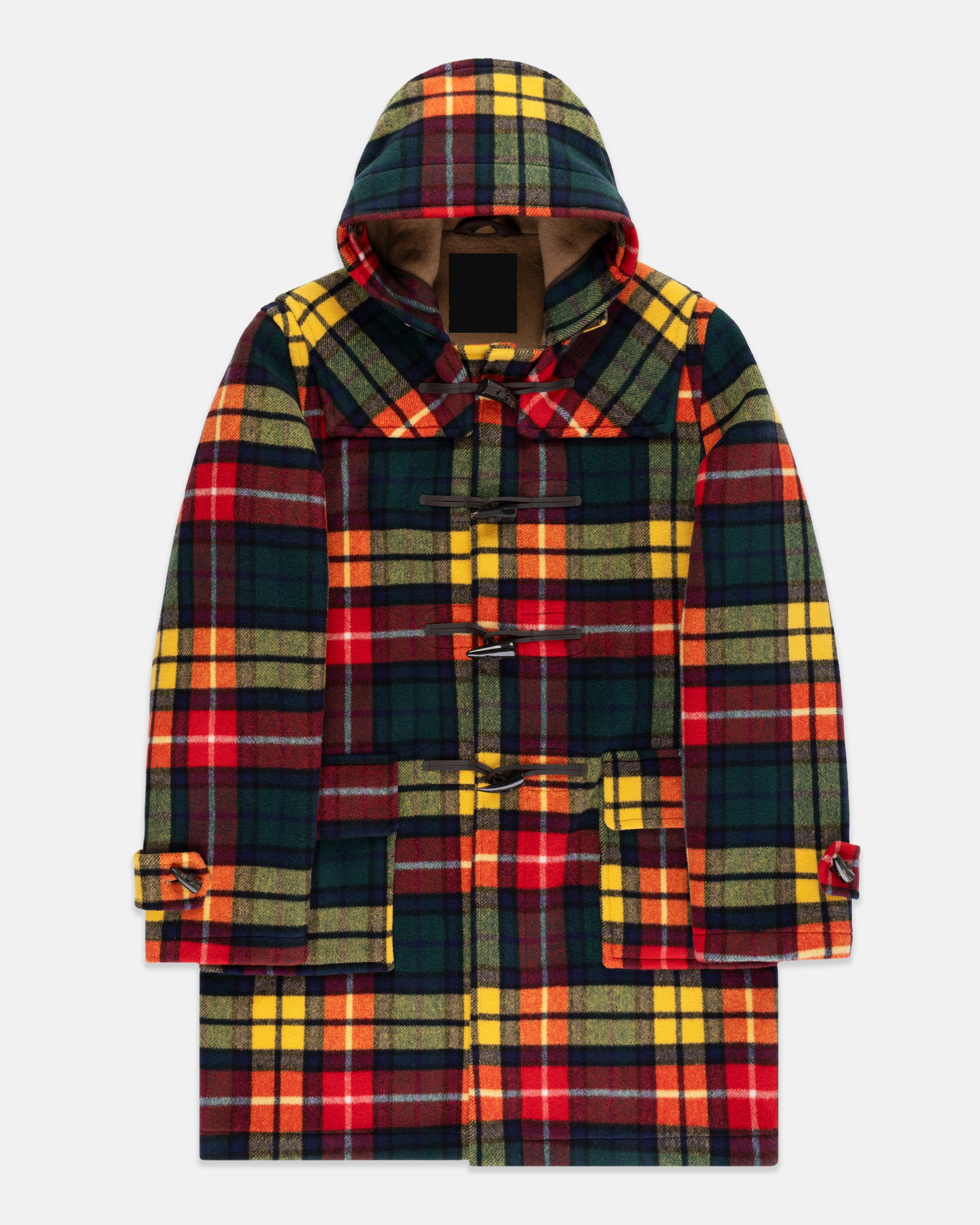 Made-in-England Buchanan Tartan Classic Morris Duffle Coat