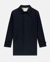 Made-in-England Navy Cotton London Mac