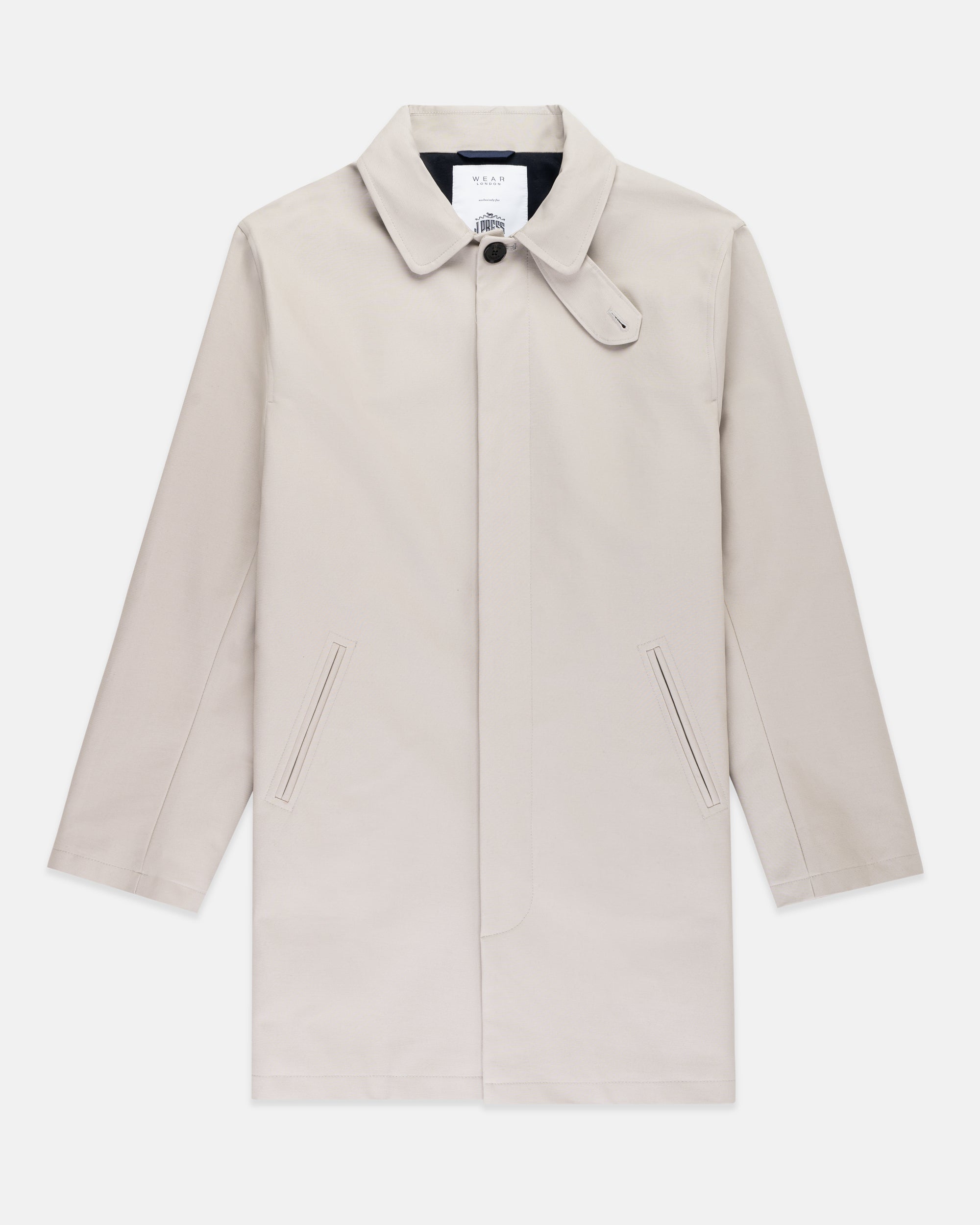 Made-in-England Stone Cotton London Mac