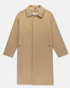 Made-in-England Beige Waterproof Raincoat