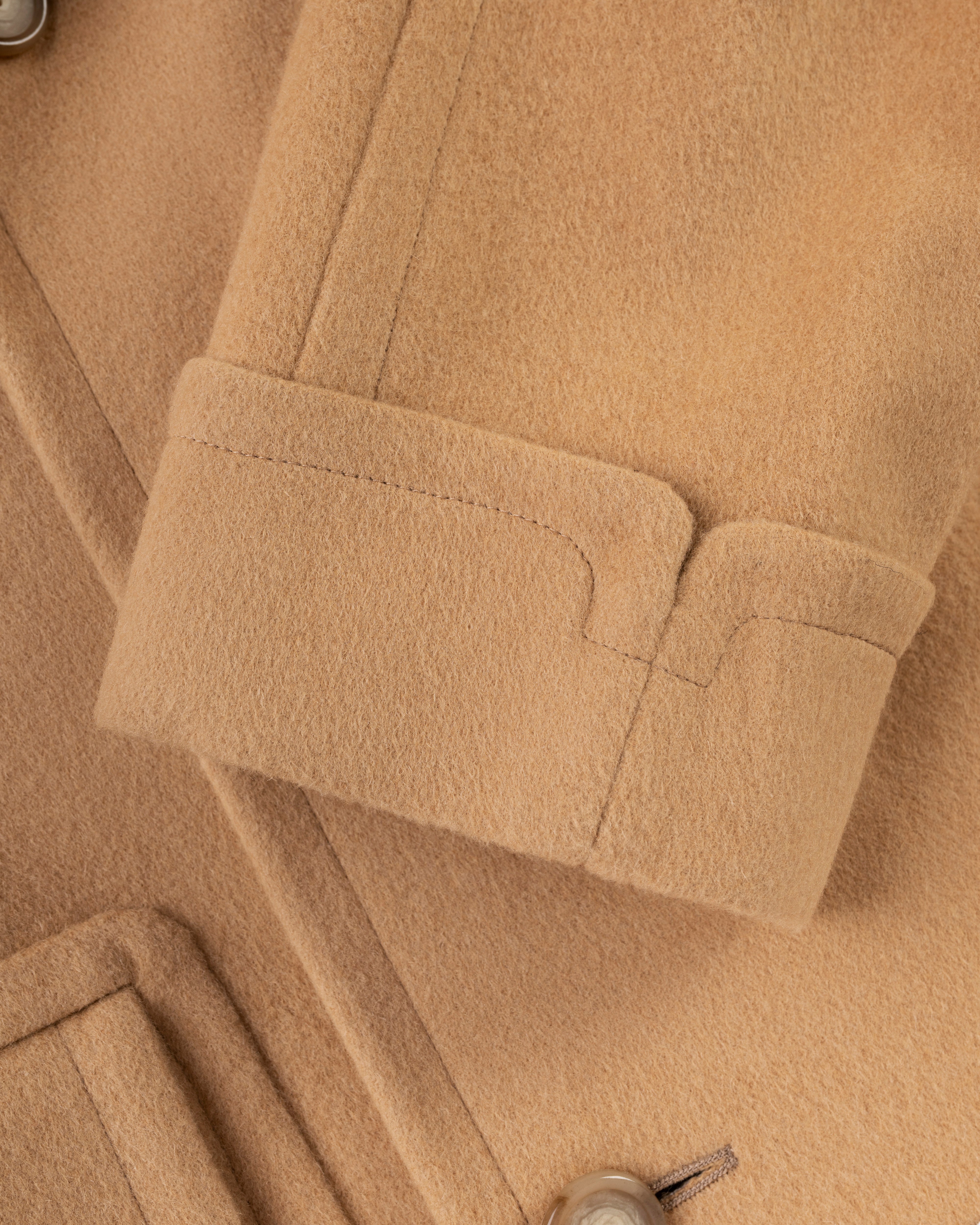 Camel Double Breasted Polo Coat | Men's Coats and Outerwear - J. Press